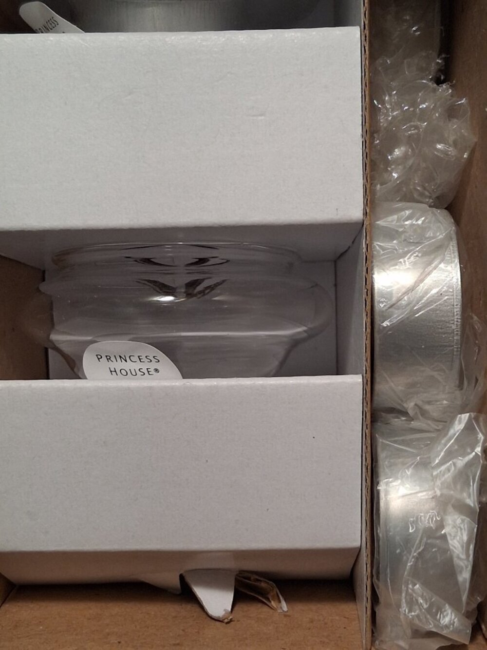 Princess House Crystal Floating Tealight Holders – Set of 4 – NOS #181 - Picture 3 of 6